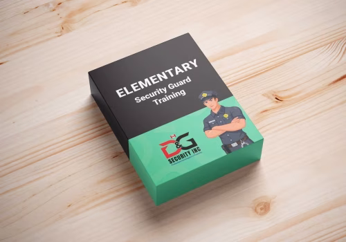 Elementary Security Guard License Training
