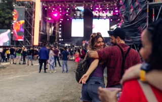 Securing public spaces without a perimeter